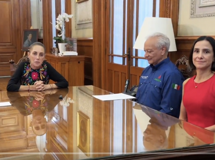 Presidenta de Cuba Mata Pemex